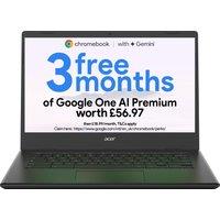 Acer 14" Chromebook 314 CBOA314-1H - Black, Black