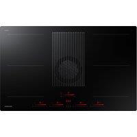 Samsung Infinite Range CombiHob NZ84T9747VK Venting Induction Hob - Black - For Recirculating Ventilation, Black