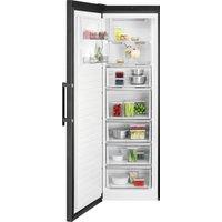 AEG OAG7M281EB 186cm High Frost Free Upright Freezer - Black - E Rated, Black