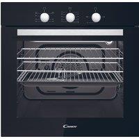 Candy OCGF12B Built In Gas Single Oven - Black - A+ Rated, Black