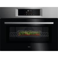 AEG OK6NK40PM Built In Compact Electric Single Oven - Stainless Steel, Stainless Steel