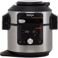 Ninja Foodi MAX 15-in-1 SmartLid OL750UK_BSS Multi-Cooker with 7.5-Litre capacity, 15 Cooking Functions, Air Fry Function, Steam Roast Function, Stainless Steel