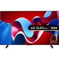 LG C44LA 42" 4K Ultra HD OLED Smart TV [2024] - OLED42C44LA, Brown