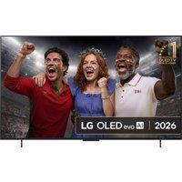 LG evo AI C6 42" 4K Ultra HD OLED Smart TV [2026] - OLED42C65LA, Silver