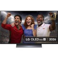 LG evo AI C6 48" 4K Ultra HD OLED Smart TV [2026] - OLED48C65LA, Black
