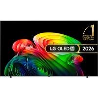 LG AI B6 83" 4K Ultra HD OLED Smart TV [2026] - OLED83B65LA, Umber Brown - Slate Marble effect back