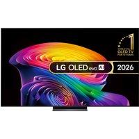 LG evo AI C6 83 4K Ultra HD OLED Smart TV [2026] - OLED83C64LA, Silver