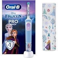 Oral-B Vitality PRO Kids Giftset Frozen Electric Toothbrush - Blue, Blue
