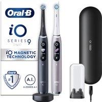Oral-B iO 9 Electric Toothbrush - Black Lava & Rose Quartz, Black