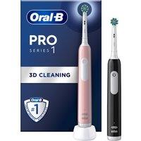 Oral-B Pro 1 Electric Toothbrush - Black / Rose Gold, Black