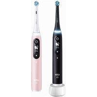 Oral-B iO 6 Electric Toothbrush 2 Pack - Black / Pink, Black