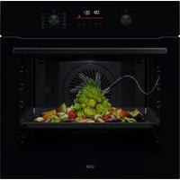 AEG 6000 SenseCook OS6AB50AK Built In Electric Single Oven - Black - A+ Rated, Black