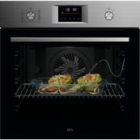 AEG 6000 SenseCook OS6AB50AM Built In Electric Single Oven - Stainless Steel - A+ Rated, Stainless Steel