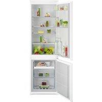 AEG OSC7N181ES 177cm 70/30 Integrated Frost Free Fridge Freezer with Sliding Door Hinge - White - E Rated, White