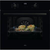 AEG SurroundCook OU5AB20CK Built In Electric Single Oven - Black Gloss - A Rated, Black