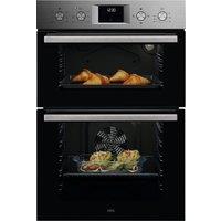 AEG OU5NP20M Built In Electric Double Oven - Stainless Steel - A Rated, Stainless Steel