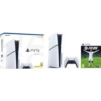 PlayStation 5 (Model Group - Slim) 1 TB with EA SPORTS FC 25 - White, White