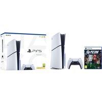 PlayStation 5 (Model Group - Slim) 1TB with EA SPORTS FC 26 - White, White