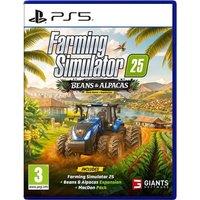 Farming Simulator 25: Beans & Alpacas Edition for PlayStation 5 - Physical Media, White