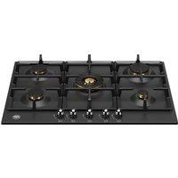 Bertazzoni Heritage Series P755CHERNE 75cm Gas Hob - Matte Black, Black