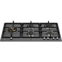 Bertazzoni Heritage Series P905LHERNE 89cm Gas Hob - Matt Black, Black
