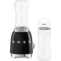 Smeg 50's Retro PBF01BLUK Blender & Smoothie Maker - Black, Black