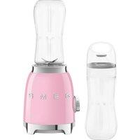 Smeg 50's Retro PBF01PKUK Blender & Smoothie Maker - Pink, Pink