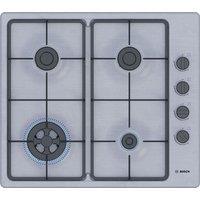Bosch Series 2 PBH6B5K60 58cm Gas Hob - Stainless Steel, Stainless Steel