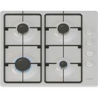 Bosch Series 2 PBP6B2K60 58cm Gas Hob - White, White