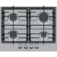 Bosch Series 6 PCP6A5I90 58cm Gas Hob - Stainless Steel, Stainless Steel