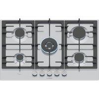Bosch PCQ7A5I90 75cm Gas Hob - Stainless Steel, Stainless Steel
