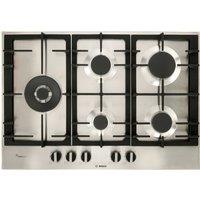 Bosch Series 6 PCS7A5B90 75cm Gas Hob - Stainless Steel, Stainless Steel