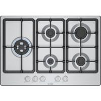 Bosch PGM7B5K90 75cm Gas Hob - Stainless Steel, Stainless Steel