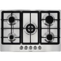 Bosch Series 4 PGQ7B5B90 75cm Gas Hob - Stainless Steel, Stainless Steel