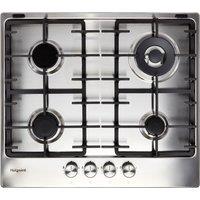 Hotpoint PPH60GDFIXUK 59cm Gas Hob - Stainless Steel, Stainless Steel