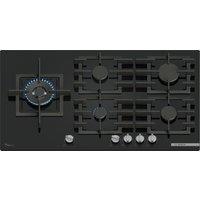Bosch Series 6 PPM9A6I40 92cm Gas Hob - Black, Black