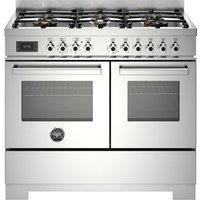 Bertazzoni Professional Series PRO106L2EXT2 100cm wide Gas Range Cooker - Stainless Steel - A Rated, Stainless Steel