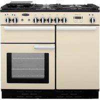 Rangemaster Professional Plus PROP100DFFCR/C 100cm Dual Fuel Range Cooker - Cream - A/A Rated, Cream