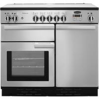 Rangemaster Professional Plus PROP100EISS/C 100cm Electric Range Cooker with Induction Hob - Stainless Steel - A/A Rated, Stainless Steel
