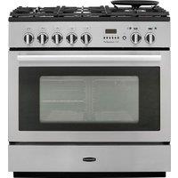 Rangemaster Professional Plus FXP PROP90FXPDFFSS/C 90cm Dual Fuel Range Cooker - Stainless Steel - A Rated, Stainless Steel