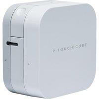 Brother PTP300BT Bluetooth App Based Label Printer - White, White