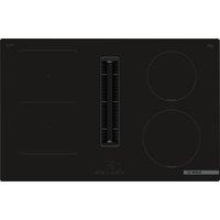 Bosch Series 4 PVS811B16E 80cm Venting Induction Hob - Black - For Ducted/Recirculating Ventilation, Black
