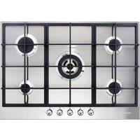 Smeg Classic PX375 72cm Gas Hob - Stainless Steel, Stainless Steel