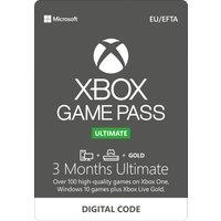 Xbox 3 Month Game Pass Ultimate - Digital Code, White