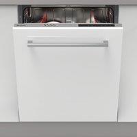 Sharp QW-NI13I49EX-EN Fully Integrated Standard Dishwasher - Silver Control Panel with Fixed Door Fixing Kit - E Rated, Silver