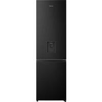 Hisense RB435N4WFE 200cm High 60/40 Frost Free Fridge Freezer - Black / Stainless Steel - E Rated, Black