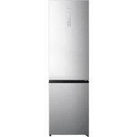 Hisense RB440N4ACD 200cm High 60/40 Frost Free Fridge Freezer - Stainless Steel - D Rated, Stainless Steel