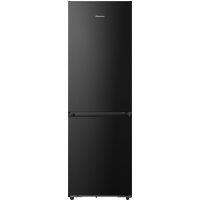 Hisense KitchenFit Eclipse Series RB5K330GSFC 186cm High 60/40 No Frost Fridge Freezer - Black / Stainless Steel - C Rated, Black