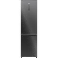 Hisense PureFlat RB5P410SAFCUK 203cm High 70/30 No Frost Fridge Freezer - Black / Stainless Steel - C Rated, Black