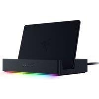 Razer Handheld Dock Chroma 6 Port RGB Docking Station - Black, Black